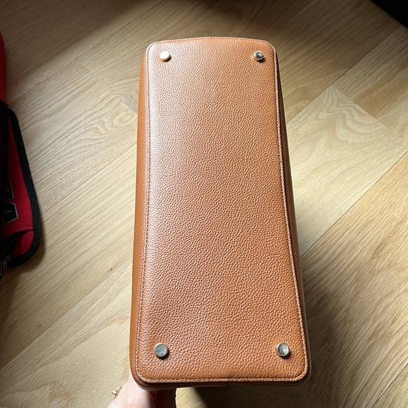 Kate Spade dark tan infinite large triple compartment tote - Picture 2 of 6